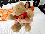 Pic of Kim Capri in magicalfeet episode: Kim's a Cutie!
